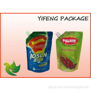 Customized Design Stand Up Spout Pouch For Liquid Food Pack